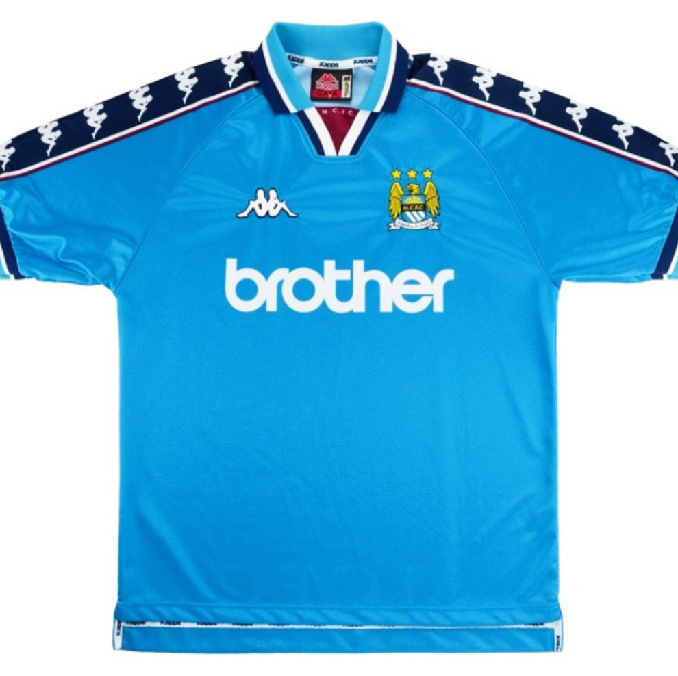 Manchester City Kappa Home Shirt 98/99 Retro | Adults