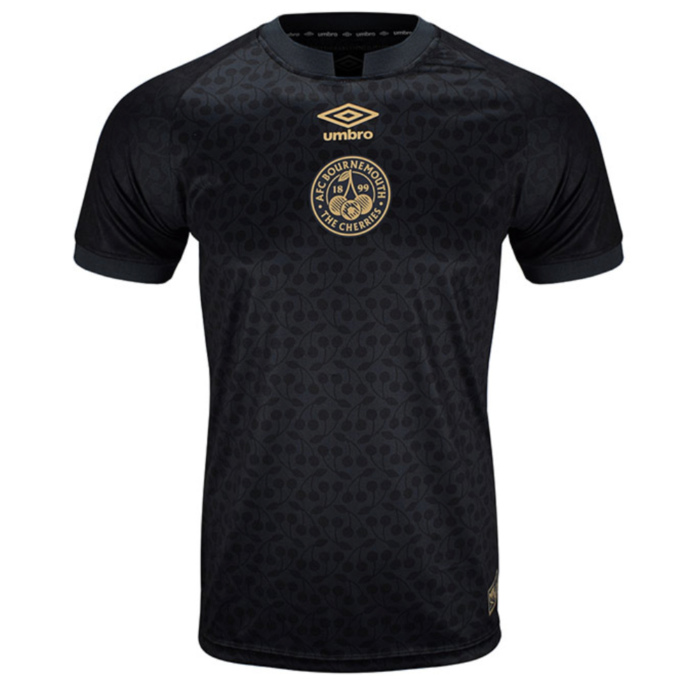 AFC Bournemouth Umbro MBJ X AFCB MENS SHIRT - BLACK | Adults