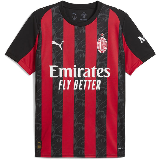 ac milan home shirt 25 26