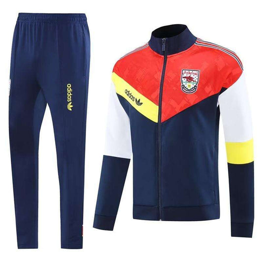 Arsenal Adidas Retro Tracksuit Blue/Red | Adults