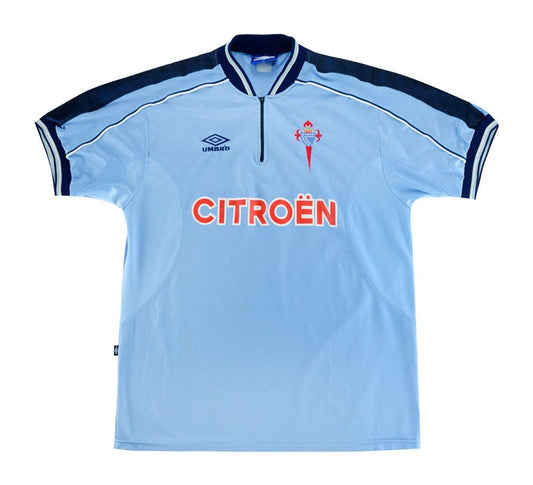 Celta Vigo Umbro Home Shirt 99/00 Retro | Adults