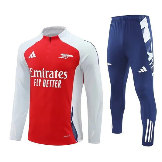 Arsenal Adidas Pre Match Tracksuit Red/Blue | Juniors